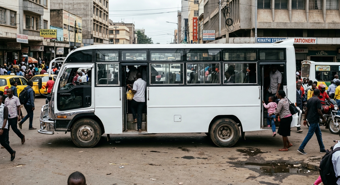 Nairobi CBD · Mfangano stage