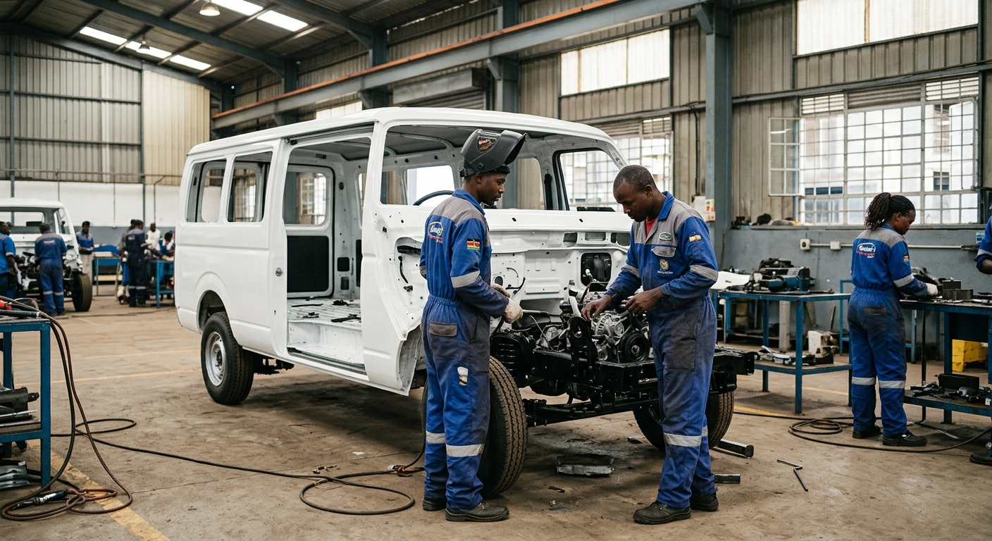 Made in Thika. Moving Kenya.