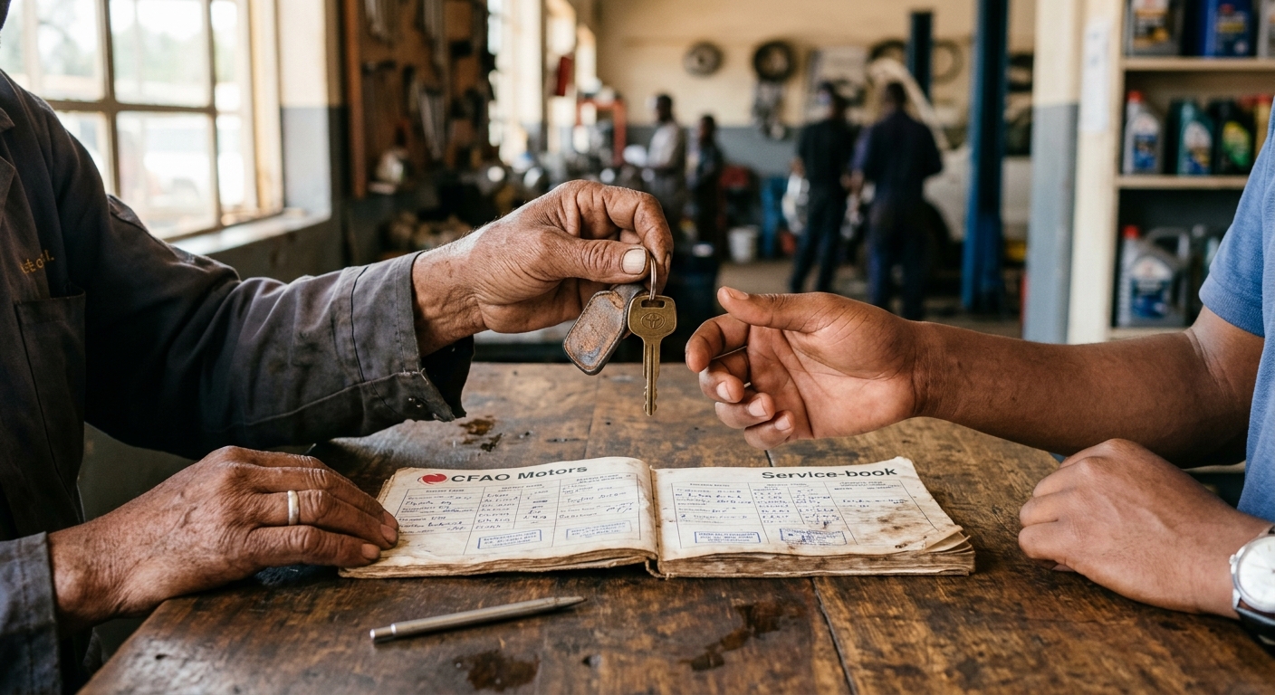 Hands and the key